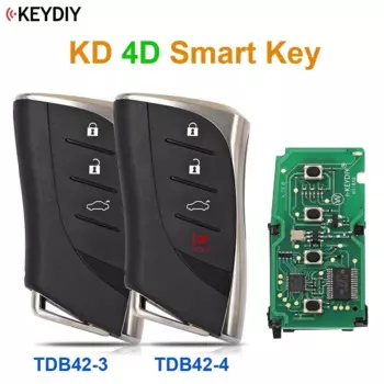 KEYDIY TDB42-3 TDB42-4 TDB 4D KD Умный автомобильный ключ Универсальный для Toyota Lexu FCC ID: 0140 3370 5290 F433 A433 0500 6601 0111 6221 1 шт.
