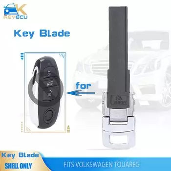 KEYECU 10 шт. смарт-ключ для VW Volkswagen Touareg