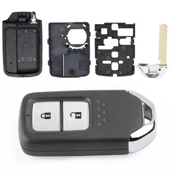 KEYECU 2 кнопки 313,8 МГц 433 МГц ID47 чип для Honda City Crider Jazz Shuttle Vezel умный пульт дистанционного управления KR5V1X/KR5V2X