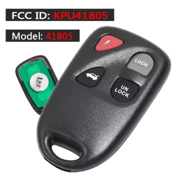 KEYECU 313,8 МГц FCC ID: KPU41805 Модель: 41848, 41805 Дистанционный брелок для Mazda RX-8 2004 2005 2006 2007 2008