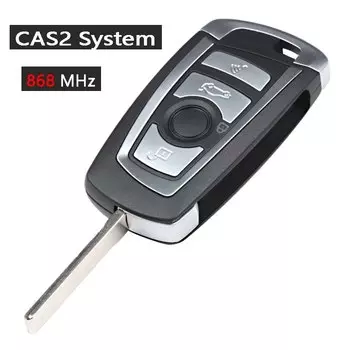 KEYECU 315/315LP/433/868 МГц PCF7946 Чип модифицированный складной флип-брелок для BMW CAS2 1 3 5 6 серии E93 E60 Z4 X5 X3 HU92