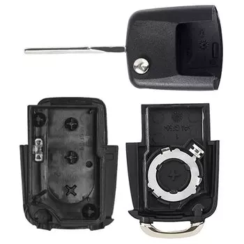 KEYECU 434 МГц ID48 чип 1J0 959 753 AG/CT/N 2-кнопочный дистанционный брелок для Volkswagen Golf Bora Polo Passat Seat Leon 1999-10