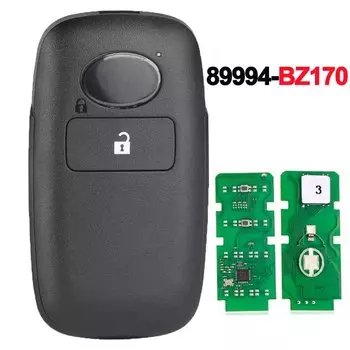 KEYECU 89994-BZ041 89994-BZ170 89994-BZ050 для Toyota Raize Rocky Smart Remote Key 434MHz FSK 4A HITAG Chip безключевой брелок