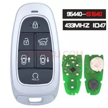 KEYECU 95440-S1540 умный безключевой дистанционный ключ 434 МГц брелок для Hyundai SANTA FE 2021 2022