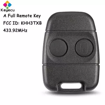 KEYECU Автомобильный ключ дистанционного управления с 2 кнопками 433,92 МГц для Land Rover Discovery Freelander 2002-2005 Fob FCC ID: KHH3TXB