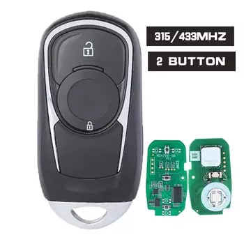 KEYECU HYQ4AA , HYQ4EA умный дистанционный ключ 315 МГц/433 МГц ID46 брелок без ключа для Buick Encore 2017-2019 для Opel Astra K Insig 2016-21