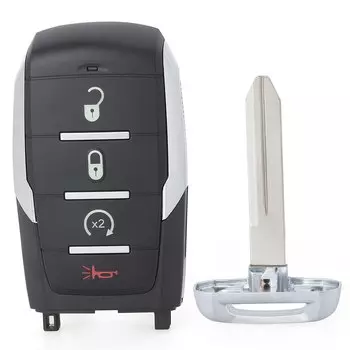 KEYECU OHT- 4882056 Чип 433,92 МГц 4A для Dodge Ram 1500 Pickup 2019 2020 2021 2022 Smart 68291692 АД 68291691 AD Дистанционный брелок