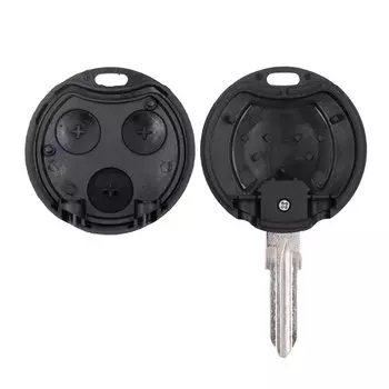 KEYECU с 2 инфракрасными лампами, дистанционный ключ 433 МГц и чип AEC для Mercedes Benz Smart Fortwo Forfour Roadster City Passion