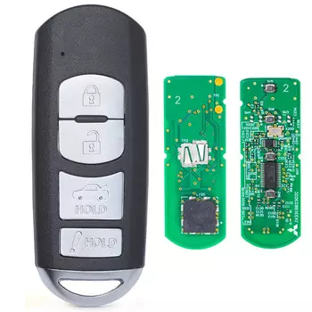 KEYECU SKE13D-01 WAZSKE13D01 для Mazda 3 6 Miata MX-5 2014 2015 2016 2017 2018 2019 OEM Board Remote 315MHz ID49 Chip Smart Key