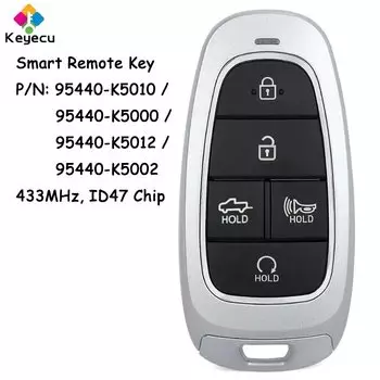 KEYECU умный дистанционный ключ с 5 кнопками для Hyundai Santa Cruz 2021 2022-2024 Fob 95440-K5010 95440-K5000 95440-K5012 95440-K5002