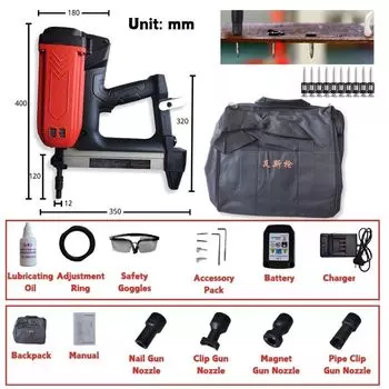 KEYLEAD Пневматический пистолет для гвоздей