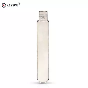 KEYYOU 10 шт. #25 металлический пульт дистанционного управления складной ключ Uncut HON66 ключ для Honda Accord Fit Civic City Odyssey BYD ключ для автомобиля заготовка