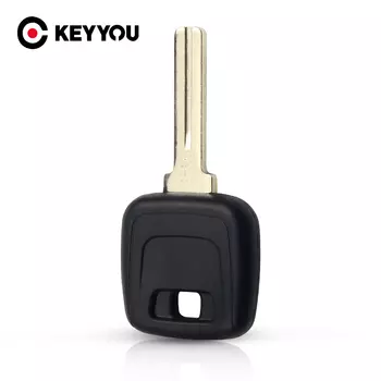 KEYYOU 10 шт. Автомобильный Транспондер чехол для ключа подходит для VOLVO S40 V40 S60 S80 XC70 оригинальный копировальный ключ без надписей NE66 чехол для автомобильного ключа