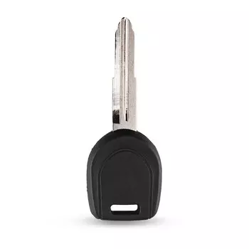 KEYYOU 10 шт., чип-транспондер, автомобильный пульт дистанционного управления, чехол для брелока для Mitsubishi Colt Outlander Mirage Pajero, правое/левое лезвие, без чипа
