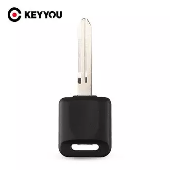 KEYYOU 10 шт. для Nissan Versa Teana Livina Sylphy Tiida Sunny March X-trail транспондер авто пустой чехол для ключа NSN14 чехол для лезвия