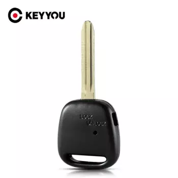 KEYYOU 1 шт. для Toyota Carina Estima Harrier Previa Corolla Celica 1 Кнопка брелок дистанционный ключ оболочка для автомобиля