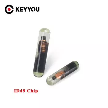 KEYYOU 1 шт. OEM ключ транспондер чип ID 48 ID48 чип стеклянный чип для VW Audi Seat Skoda Porsche Профессиональный