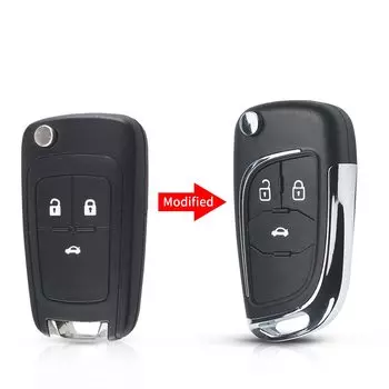 KEYYOU 2/3/4/5 кнопок для Opel для Chevrolet Cruze Aveo Malibu Epica Lova 2009 2010 2011 2012 2013 модифицированный чехол для дистанционного ключа Filp