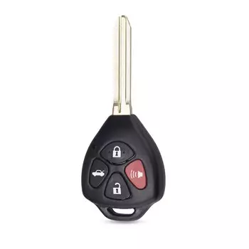 KEYYOU 2 3 4 кнопки автомобильный пульт дистанционного управления для Toyota Camry Corolla Avalon Venza 2007 2008 2009 2010 2011 2012 чехол для ключей TOY43