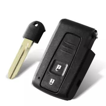 KEYYOU 2/3 кнопки дистанционного смарт-ключа автомобиля для Toyota Prius 2004-2009 Corolla Verso Camry с/без необрезанного лезвия