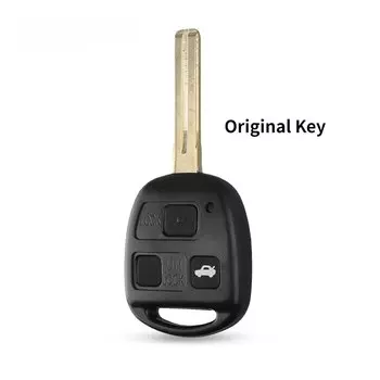 KEYYOU 2/3 кнопки корпус автомобильного ключа дистанционного управления для LEXUS ES300 GS300 GS430 GX470 LS200 LS300 LS400 RX300 Замена Uncut TOY48 чехол