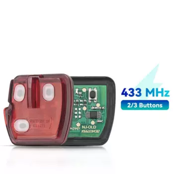 KEYYOU 2/3 кнопки модифицированный откидной автомобильный дистанционный ключ для Mitsubishi Outlander Pajero Triton ASX Lancer Shogun MIT8 MIT11 Blade 433 МГц