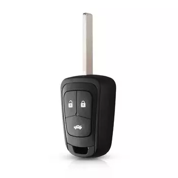 KEYYOU 2/3 кнопочный чехол для автомобильного ключа для Chevrolet AVEO для Opel Camaro/Cruze/Equinox/Impala/Malibu/Sonic, прямой чехол для ключа