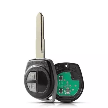 KEYYOU 2 кнопки 433 МГц FSK ID46 чип Автомобильный Дистанционный ключ для Suzuki Swift SX4 ALTO Grand Vitara 2015 Ignis JIMNY брызговик Fob