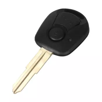 KEYYOU 2-кнопочный чехол для дистанционного ключа для SSANGYONG Rexton RX7, сменный чехол для ключа с необрезанным лезвием, брелок