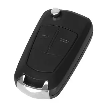 KEYYOU 2-кнопочный флип-чехол для дистанционного управления, складной автомобильный ключ, чехол для брелока, чехол для Vauxhall Opel Corsa Astra Vectra Signum
