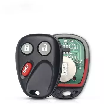 KEYYOU 315 МГц MYT3X6898B автомобильный ключ дистанционного управления для Chevrolet Trailblazer для Buick Rainier для GMC Envoy Fob 3-кнопочный автомобильный ключ