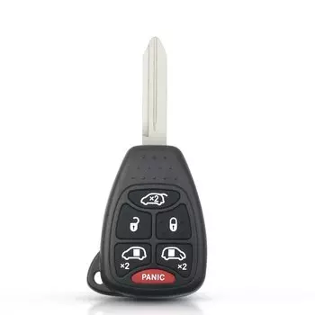 KEYYOU 3/4/5/6 кнопочный чехол для дистанционного ключа автомобиля для Dodge RAM JEEP Commander Compass Grand Cherokee Liberty Wrangler Chrysler