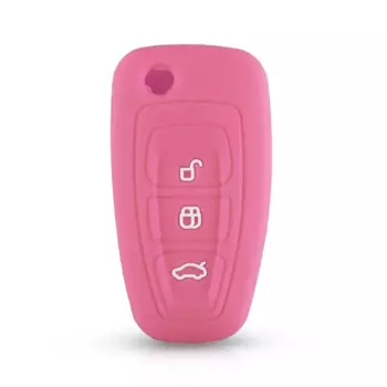 KEYYOU 3-кнопочный силиконовый автомобильный пульт дистанционного управления, чехол для Ford Ranger C-Max S-Max Focus Galaxy Mondeo Transit Tourneo Custom