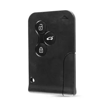 KEYYOU 3-кнопочный смарт-автомобильный ключ для Renault Clio Logan Megane 2 3 Koleos Scenic 2003-2008 карта с аварийной вставкой