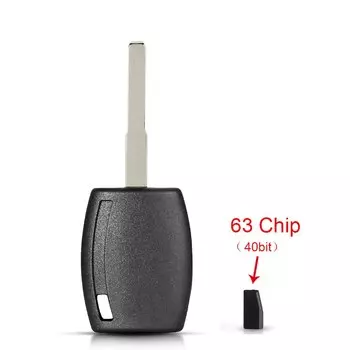 KEYYOU 4D63 40Bit 80Bit транспондер чип зажигания дистанционный ключ оболочка для Ford Fiesta Mondeo Focus C-Max Galaxy чехол HU101 Blade