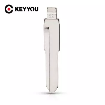 KEYYOU 52 # HU133R металлический необработанный флип-чехол для Suzuki Swift полотно дистанционного ключа Liana Samurai Sx4 S-Cross