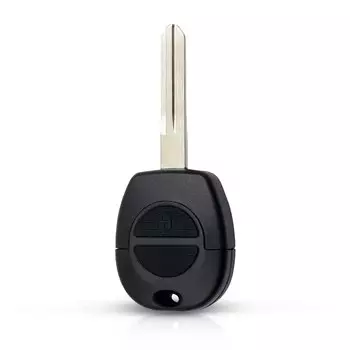 KEYYOU автомобильный ключ, сменный чехол для дистанционного ключа, брелок с 2 кнопками для Nissan Micra Almera Primera X-Trail Uncut A33 Blade