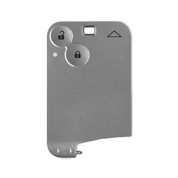 KEYYOU чехол для удаленного автомобильного ключа с смарт-картой для Renault Clio Logan Megane 2 3 Scenic Laguna Espace