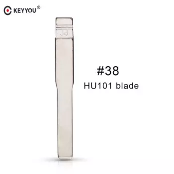 KEYYOU, дистанционно складывающаяся флип-лезвие для телефона, 38 # HU101, лезвие для Ford Focus, Mondeo, CMAX, FIESTA, GALAX, замена без надписей