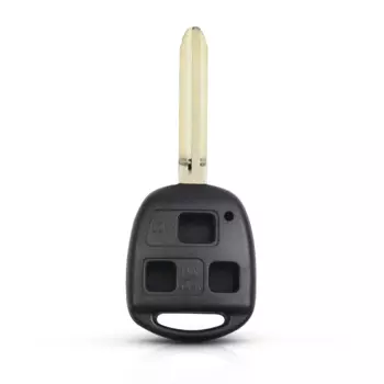 KEYYOU дистанционный Автомобильный ключ оболочка чехол 3 кнопки для Toyota Avensis 2008 Celica RAV4 Prado Camry Corolla YARIS Land Cruiser Uncut