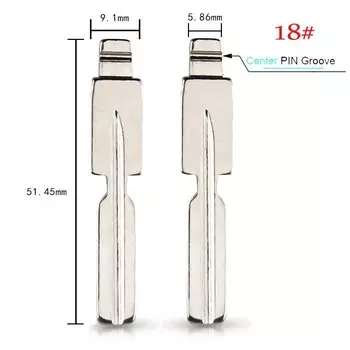 KEYYOU для BMW E36 E39 E38 E63 E83 E53 1 2 3 Series полотно дистанционного ключа HU58 HU92 67 #18 # NO.67 NO.18 складной ключ, Пустой Автомобильный лезвие