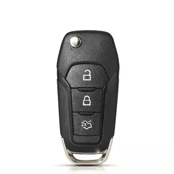 KEYYOU для Ford Focus Fusion Edge Mk2 Mk7 Ranger Explorer F150 F250 Fiesta Mondeo Kuga HU101 2/3/4 кнопки чехол для дистанционного ключа от машины