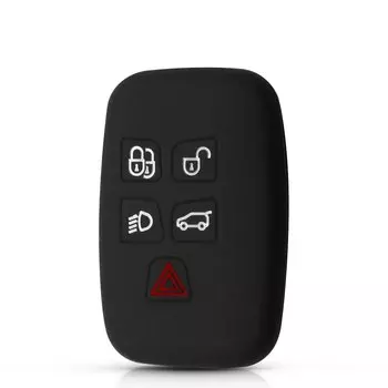 KEYYOU для Land Rover Discovery 4 Freelander 3 Range Rover Sport Evoque Vogue Remote 5 кнопок силиконовый чехол для ключей Smart Cover