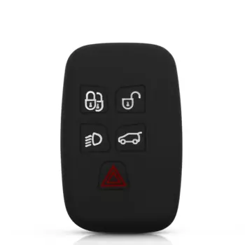 KEYYOU для Land Rover Discovery 4 Range Rover Sport Vouge 2009 2010 2011 2012 LR4 Evoque силиконовый чехол для ключей от машины