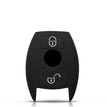 KEYYOU для Mercedes Benz W214 W211 A180 A200 A260 A AMG класс 2, кнопочный силиконовый чехол для автомобильного ключа, держатель, чехол, защитная кожа