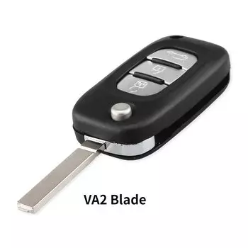 KEYYOU для Renault Fluence Clio Megane Kangoo Modus 2/3 кнопки откидной складной корпус ключа автомобиля чехол с дистанционным управлением NE73/VA2/HU83 лезвие