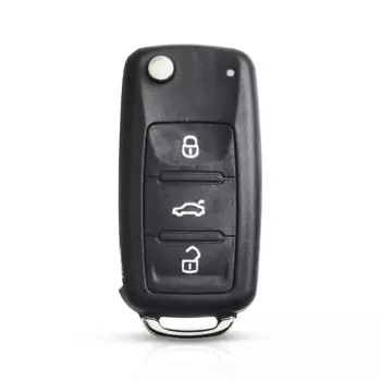 KEYYOU для VW polo passat b5 Tiguan Golf VOLKSWAGEN Seat Skoda 2/3 кнопочный Автомобильный ключ 5K0837202AD откидной ключ корпус