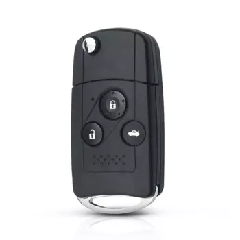 KEYYOU флип-ключ, модифицированный складной дистанционный автомобильный ключ, чехол-брелок для Honda Accord Pilot Cr-V Civic Insight Ridgeline 2003-2013