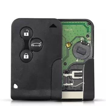 KEYYOU ID46 PCF7947 чип дистанционного ключа 3 кнопки 433 МГц для Renault Megane 2 3 Scenic Clio 2003-2008 смарт-карта аварийный ключ-вставка