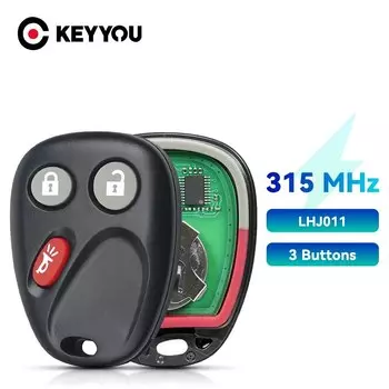 KEYYOU LHJ011 315 МГц 3-кнопочный дистанционный брелок для Chevrolet Equinox Tahoe 2003 2004 2005 2006 для Cadillac GMC автомобильный ключ
